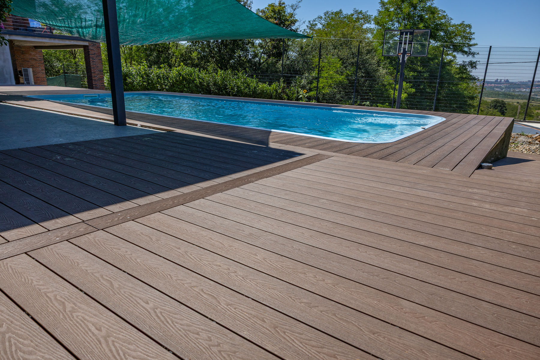 Ugradnja Elladeck 3D dvobojnog WPC dekinga