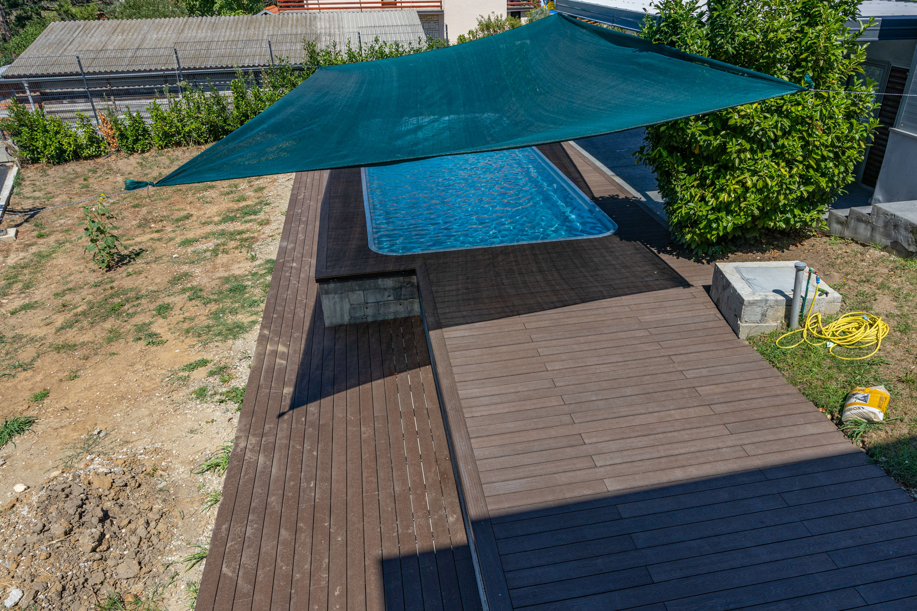 Ugradnja Elladeck 3D dvobojnog WPC dekinga